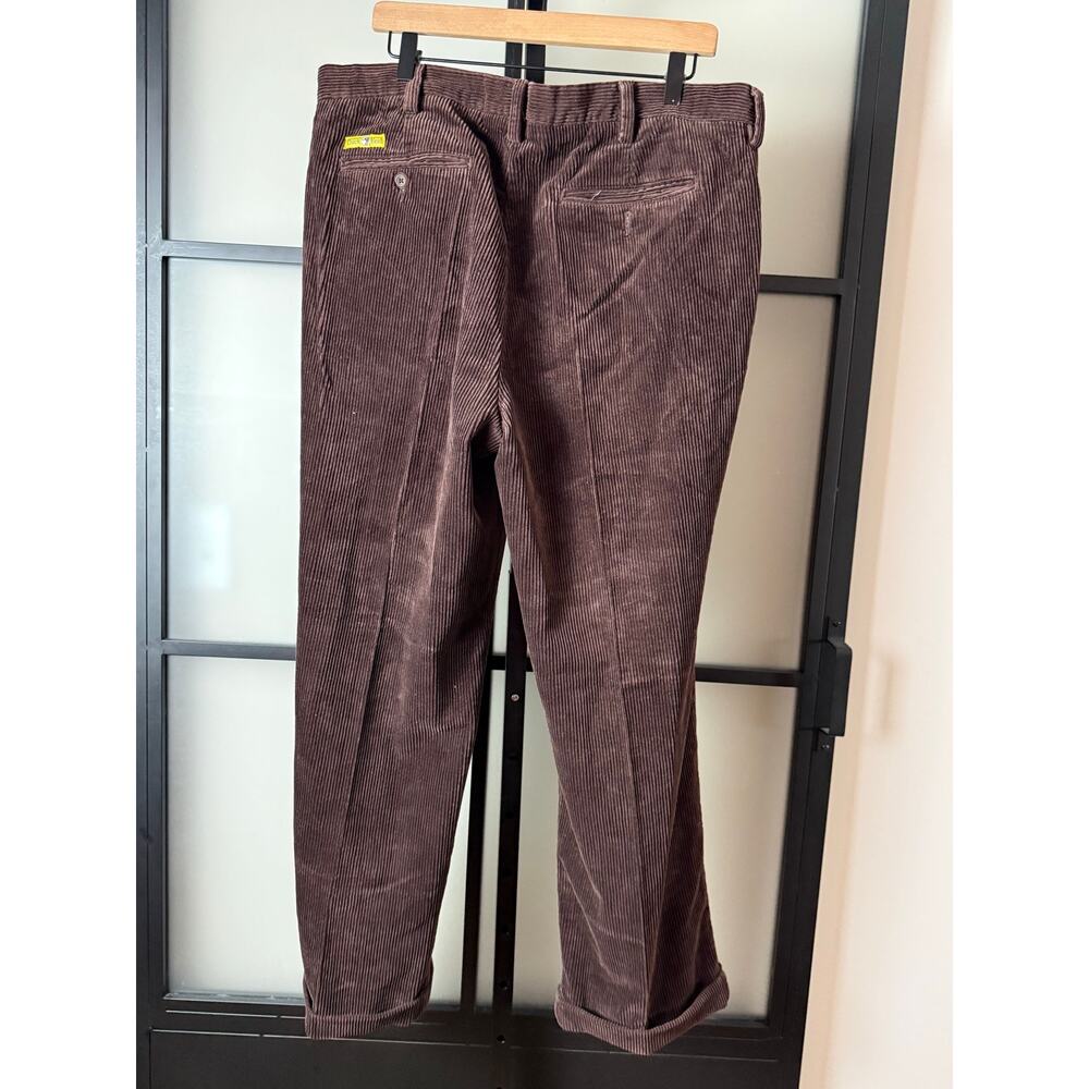 Vintage 90s Duck Head Corduroy Cuffed Pants Size 38x30